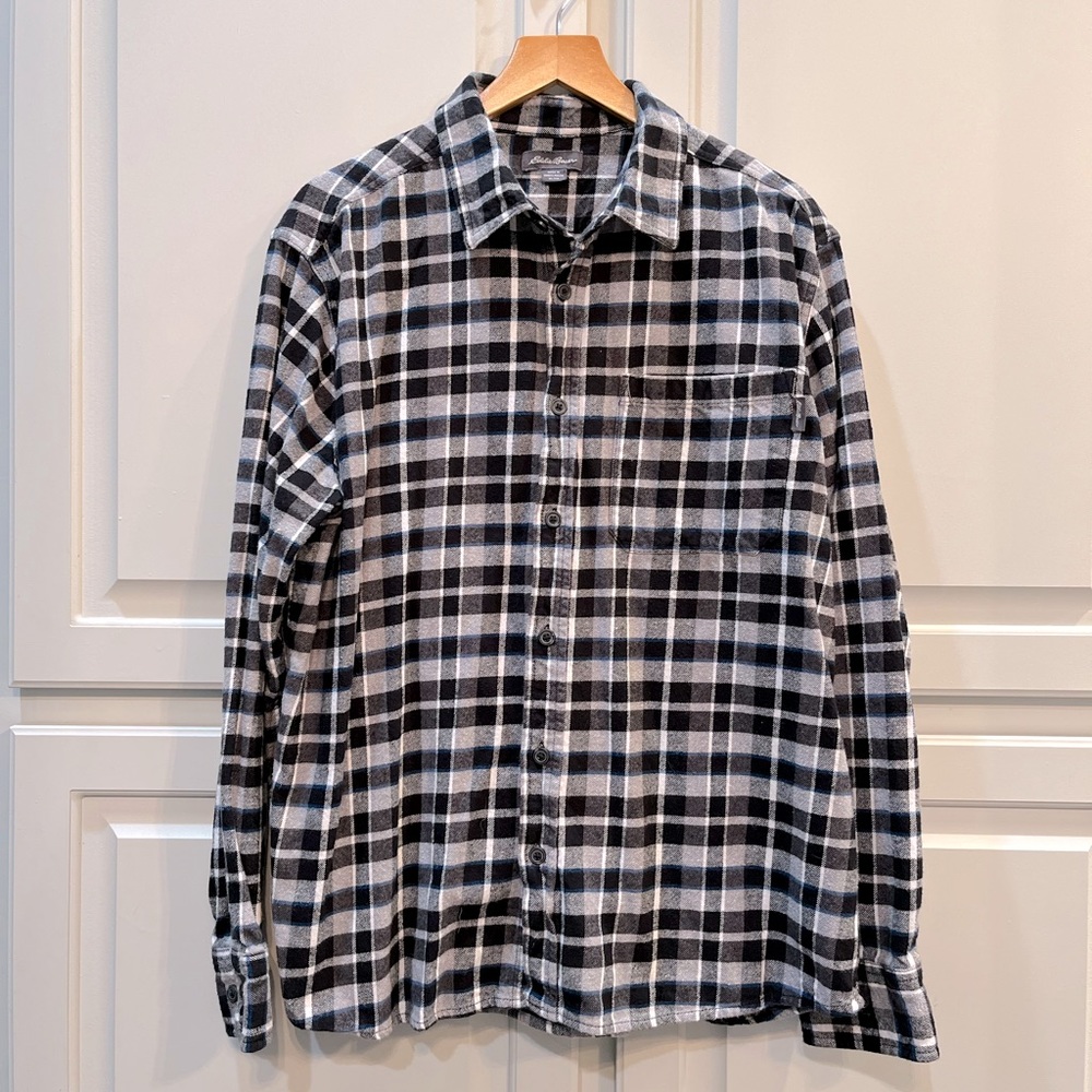 Men’s Eddie Bauer Flannel Shirt - XL